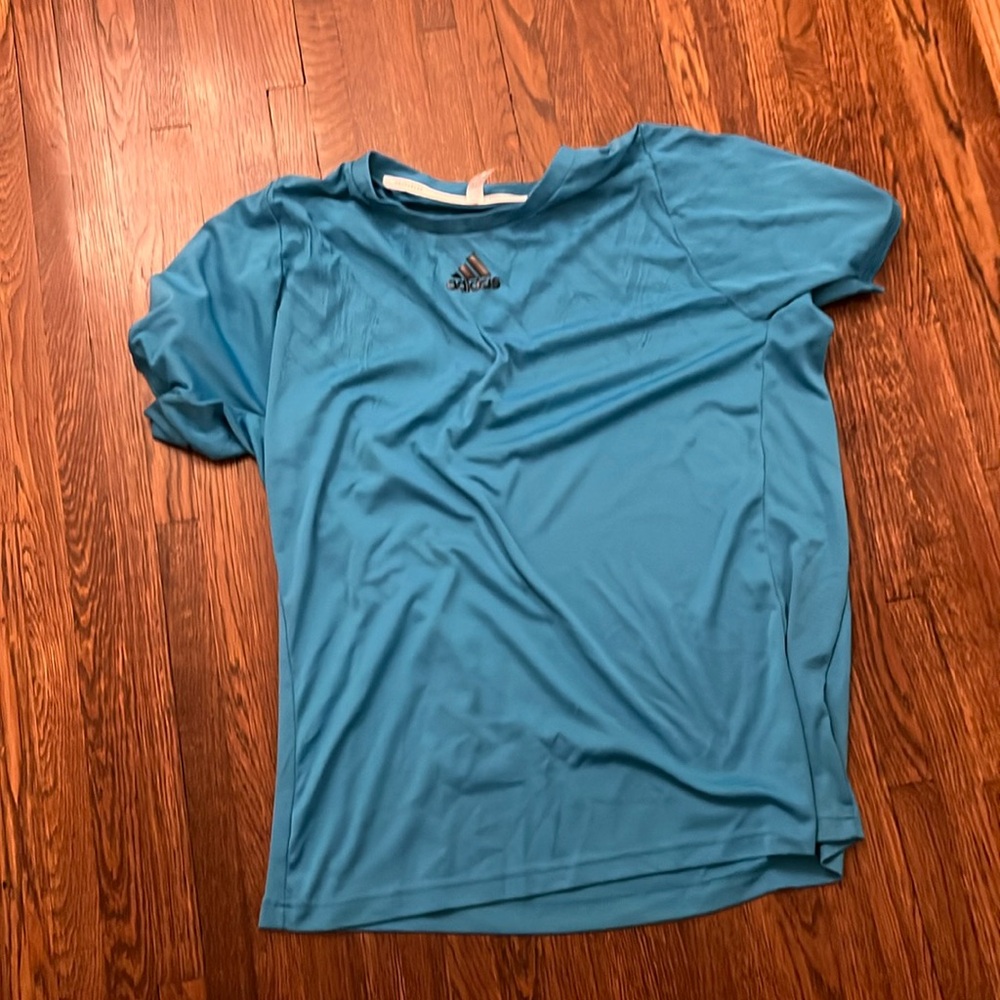 Men’s blue Adidas Athletic Shirt